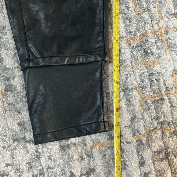 RAFFAELLO ROSSI FAUX LEATHER CANDY PANTS! EUC! SIZE 8 - Picture 6 of 8